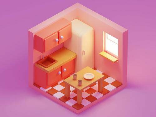 kitchen scene