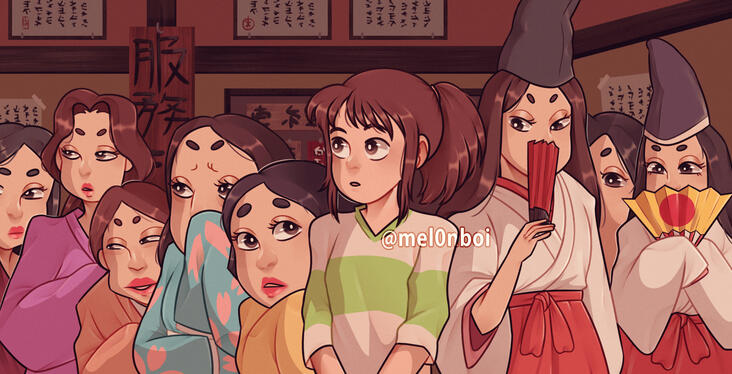 spirited away redraw